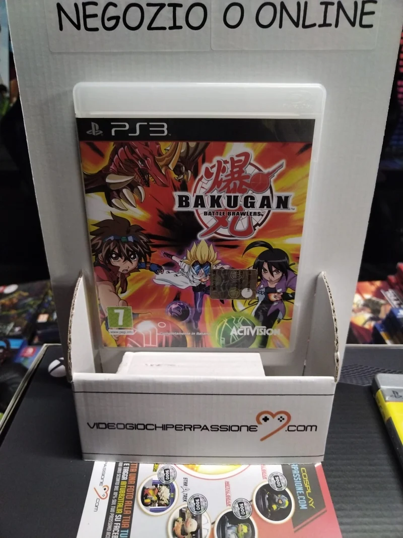 BAKUGAN BATTLE BRAWLERS PS3 (usato garantito)(versione italiana)