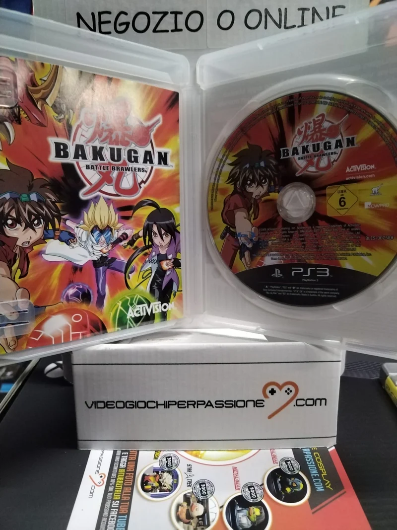 BAKUGAN BATTLE BRAWLERS PS3 (usato garantito)(versione italiana)