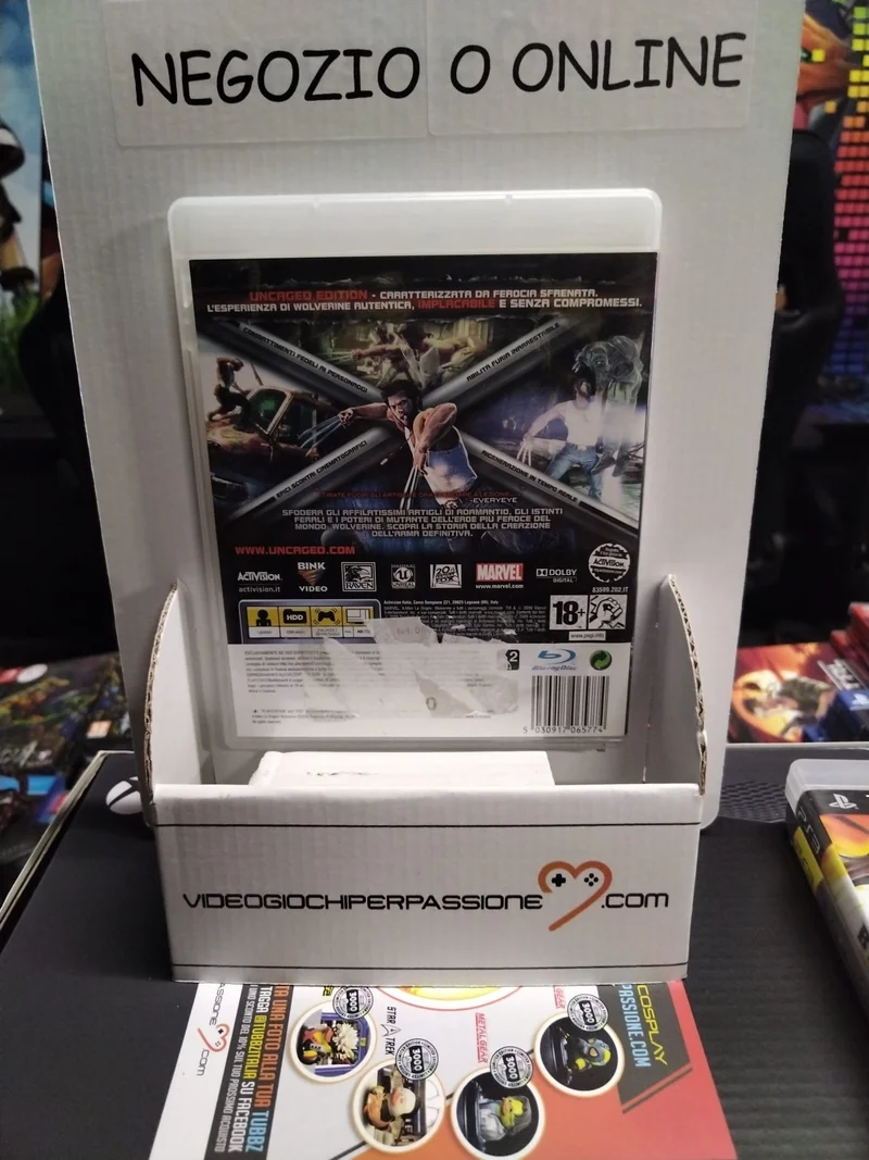 X-MEN LE ORIGINI WOLVERINE PS3 (usato garantito)(versione italiana)