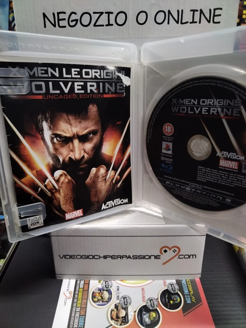 X-MEN LE ORIGINI WOLVERINE PS3 (usato garantito)(versione italiana)