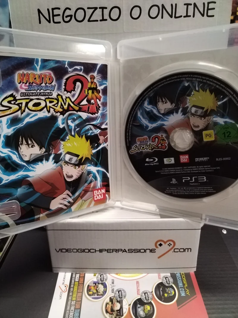 NARUTO SHIPPUDEN ULTIMATE NINJA STORM 2 PS3 (usato garantito)(versione italiana)