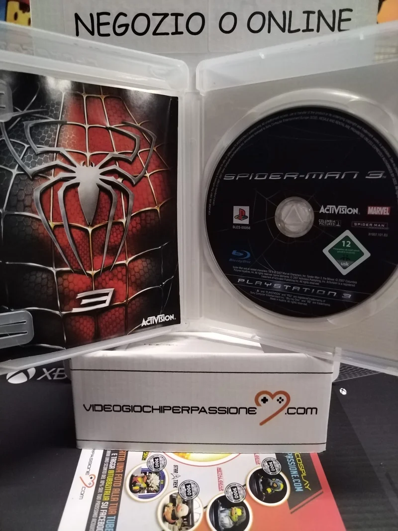 SPIDER-MAN 3 PS3 (usato garantito)(completamente in italiano)