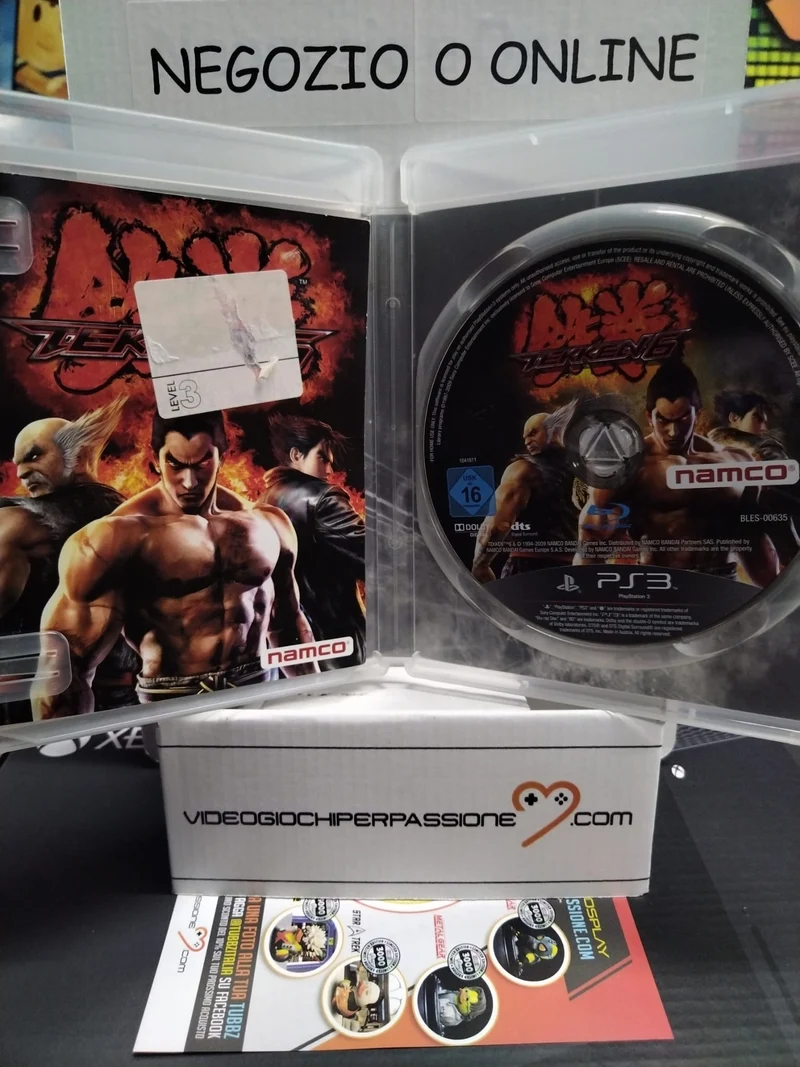 TKKEN 6 PS3 (usato)(versione ita.)