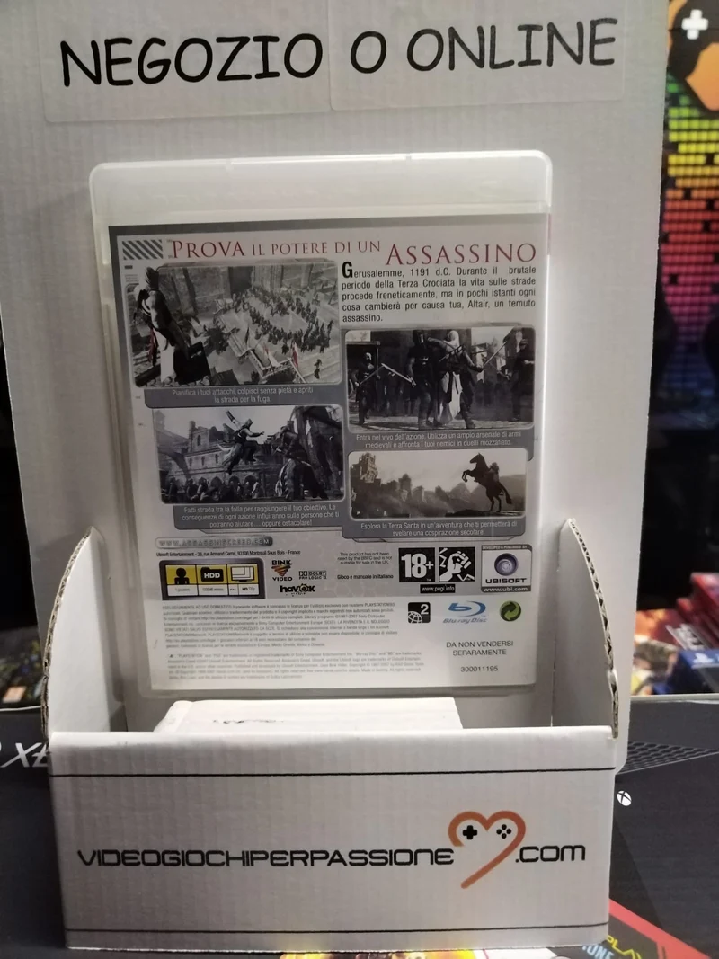 ASSASSIN'S CREED PS3 (usato)(versione ita.)