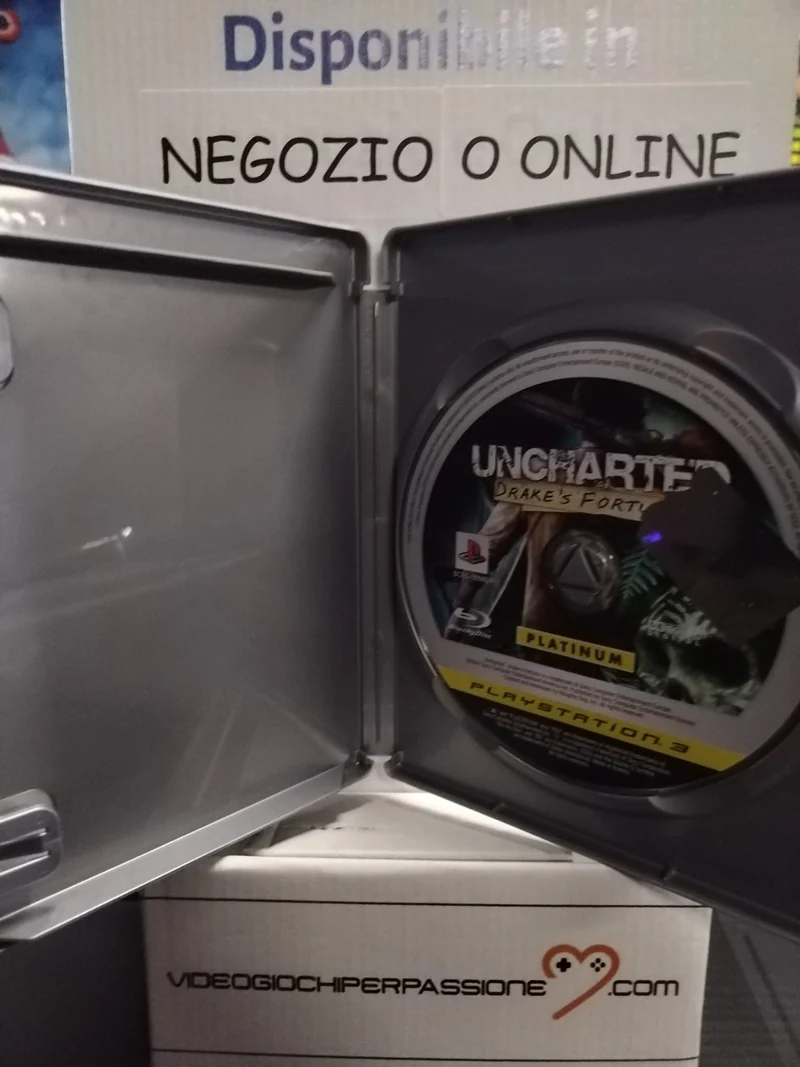 UNCHARTED : DRAKE'S FORTUNE PS3 -( usato garantito)( versione italiana)