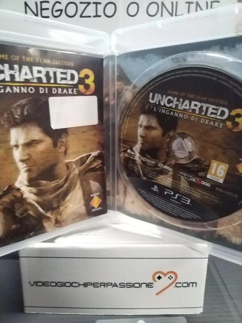 UNCHARTED 3 : L'INGANNO DI DRAKE PS3 - usato garantito versione italiana-