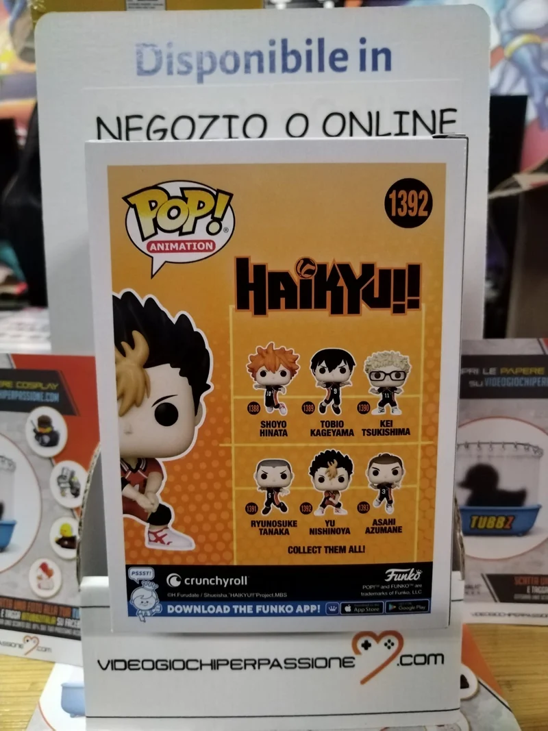 Haikyu!! POP! Animation Vinyl Figure Nishinoya 9 cm