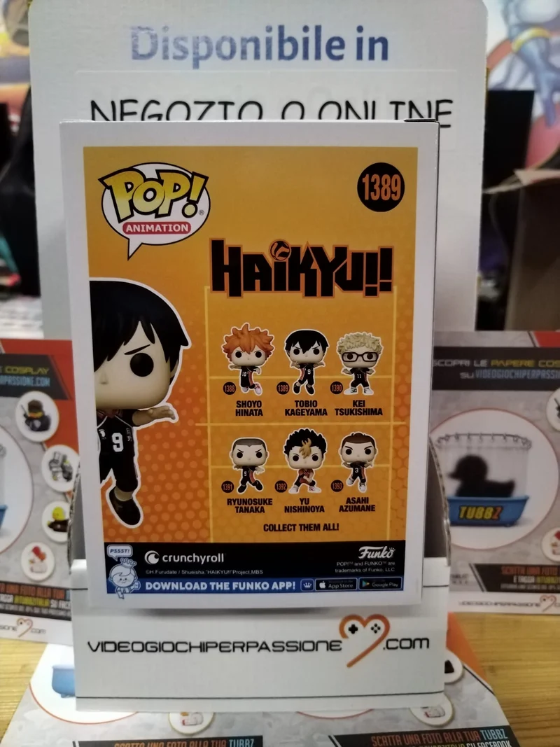 Haikyu!! POP! Animation Vinyl Figure Kageyama 9 cm