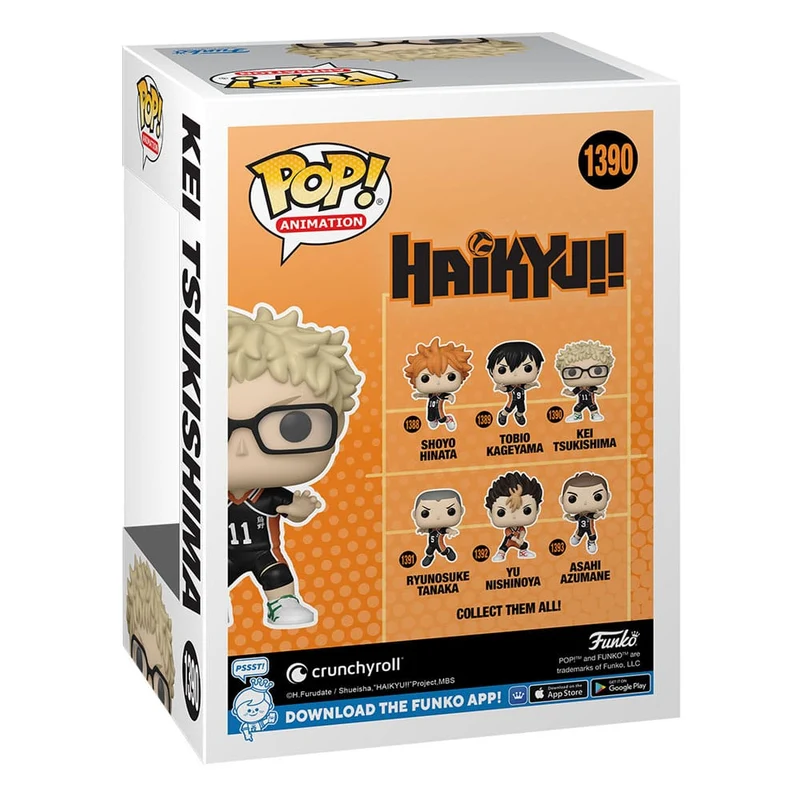 Haikyu!! POP! Animation Vinyl Figure Tsukishima 9 cm