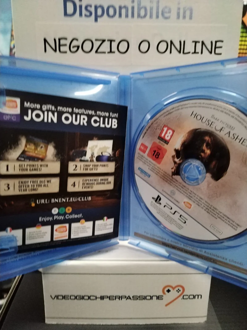 The Dark Pictures: House of Ashes - PlayStation 5 USATO GARANTITO VERSIONE ITA.