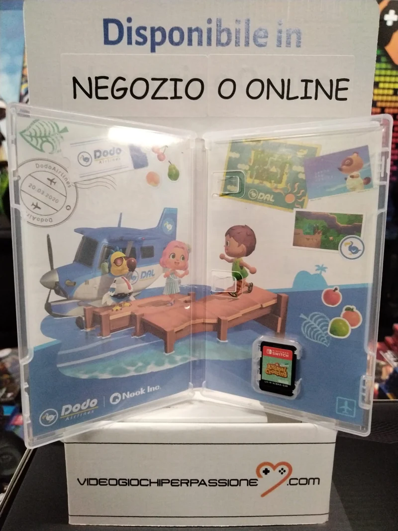 ANIMAL CROSSING: NEW HORIZONS NINTENDO SWITCH -usato - versione italiana