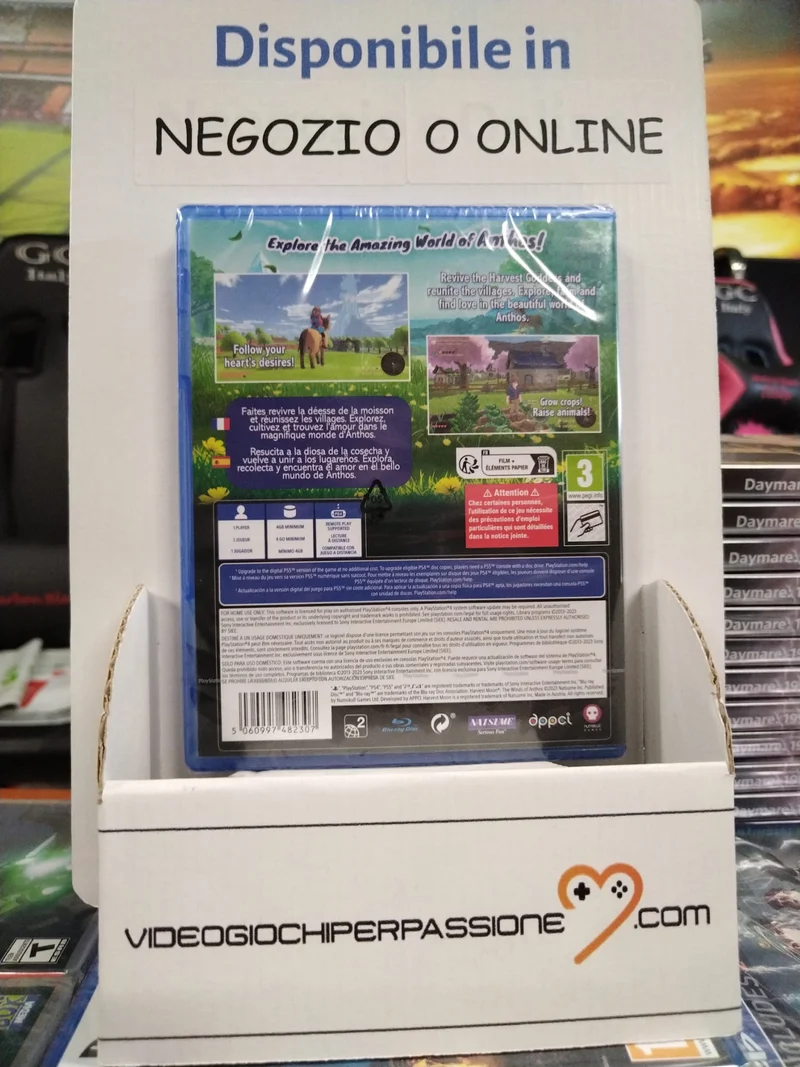 Harvest Moon The Winds of Anthos Playstation 4 Edizione Europea