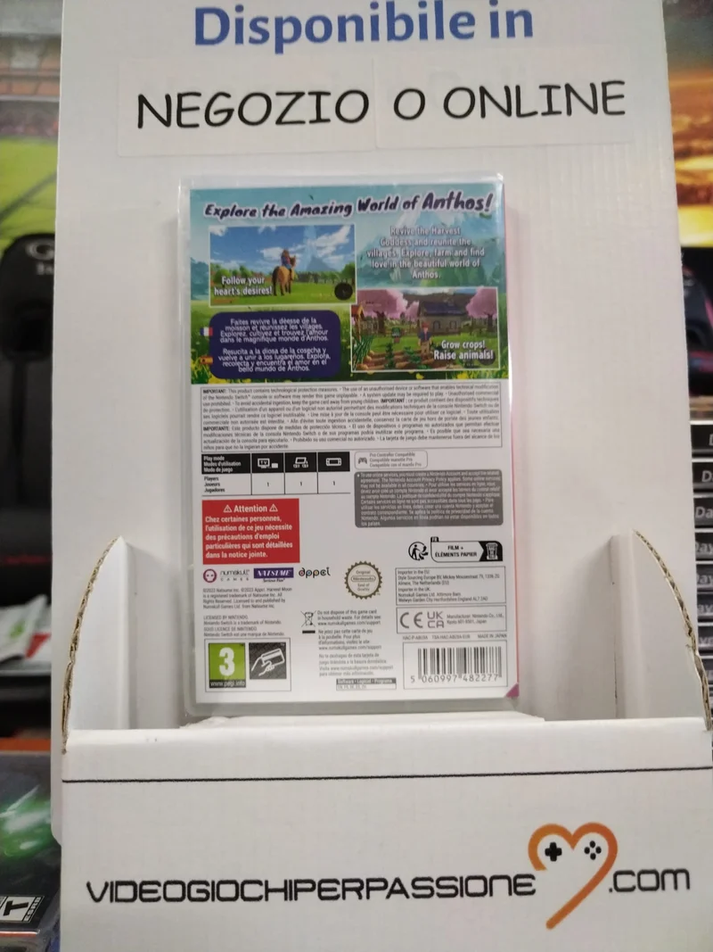 Harvest Moon The Winds of Anthos Nintendo Switch Edizione Europea