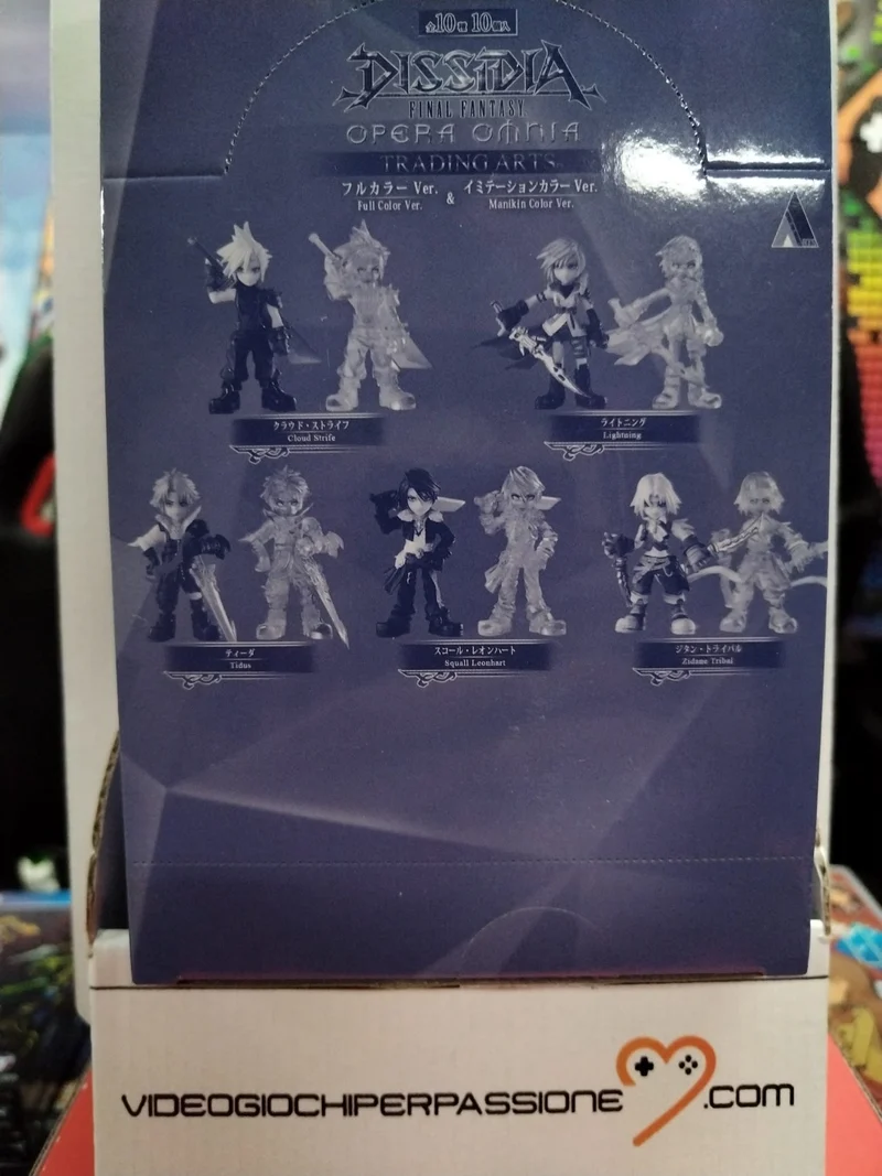 Dissidia Final Fantasy Opera Omnia Trading Arts Mini Figures