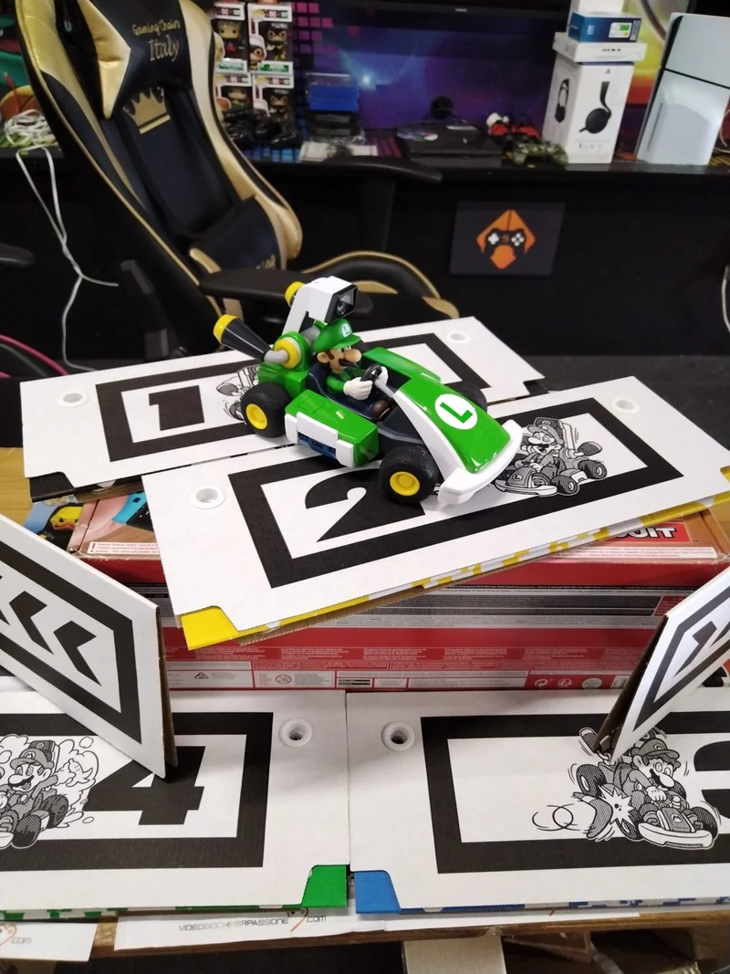 Mario Kart Live Home Circuit - Luigi - Nintendo Switch (NUOVO esposizione fiera)