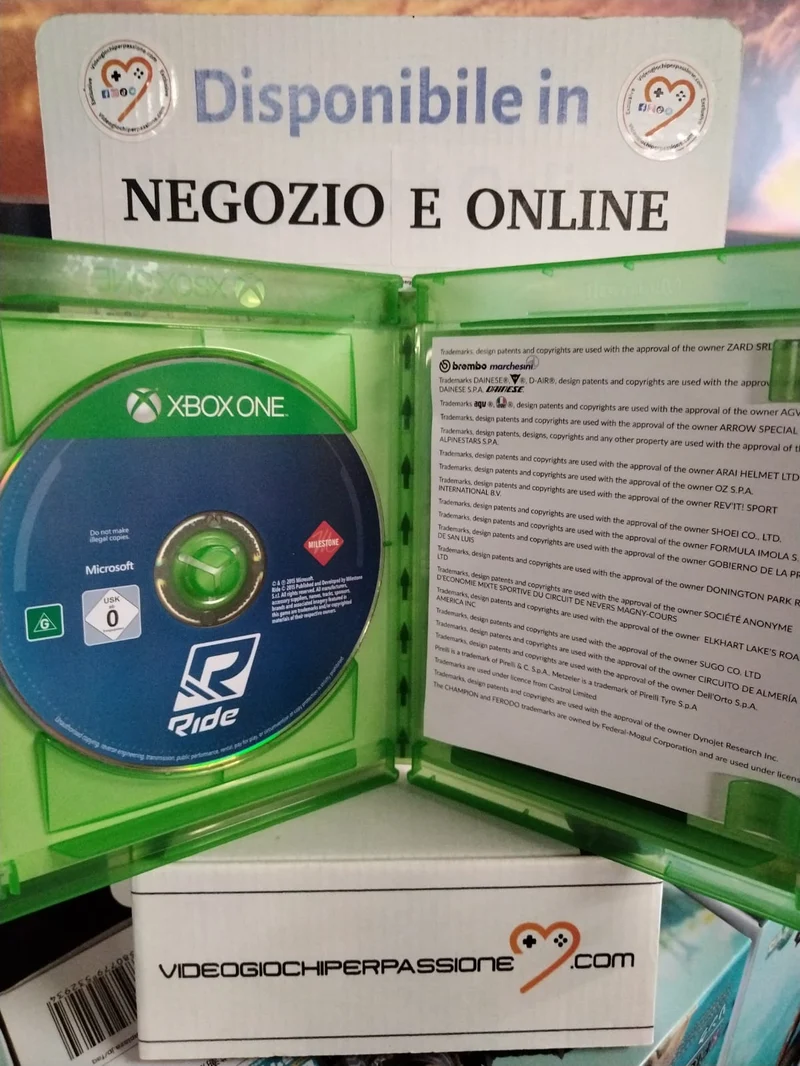 Ride XBOX ONE (usato garantito)(versione italiana)