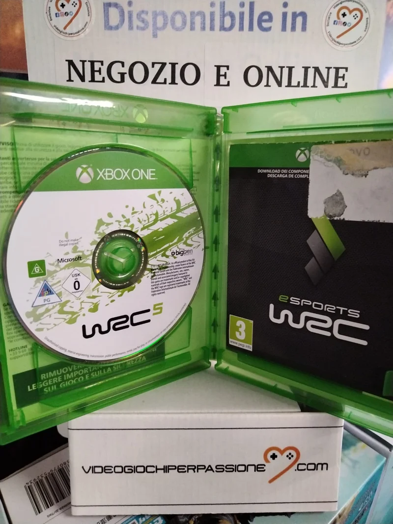 WRC 5 Esports Edition Xbox One (usato garantito)(versione ita.spa.)