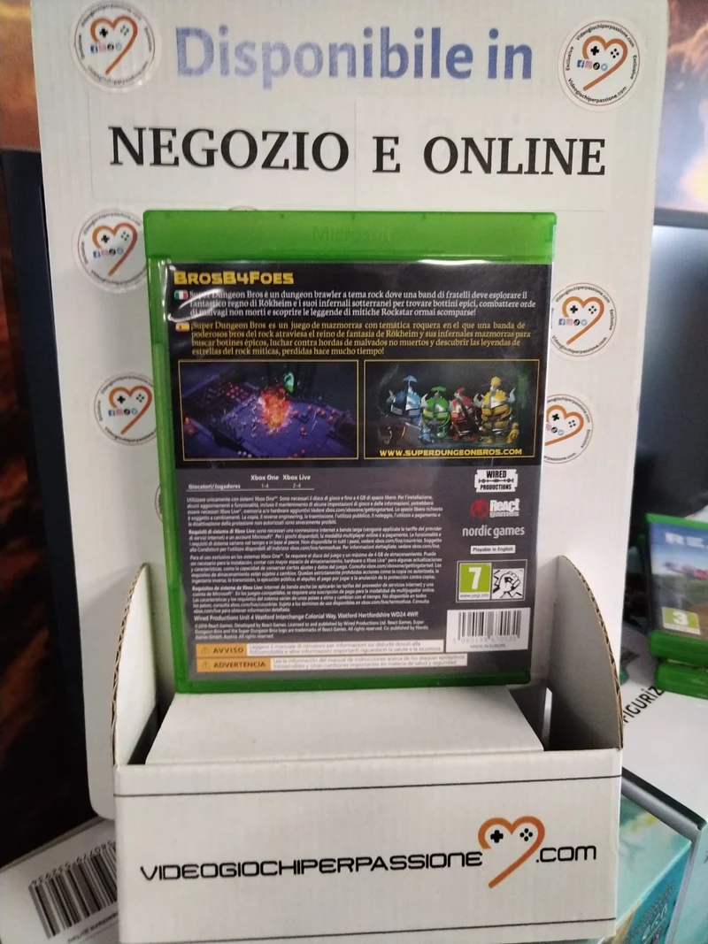 Super Dungeon Bros XBOX ONE (usato garantito)(versione italiana)