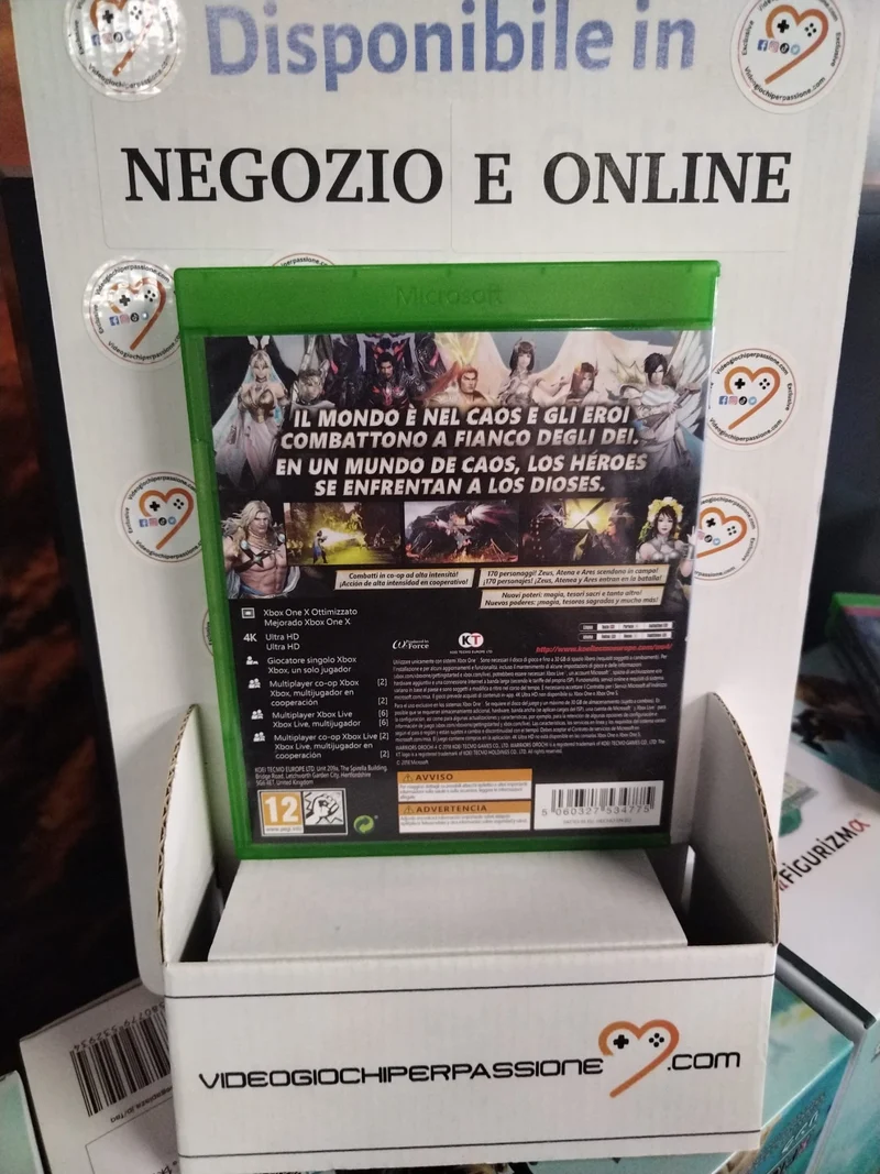 Warriors Orochi 4 Xbox One (usato garantito)(versione italiana)