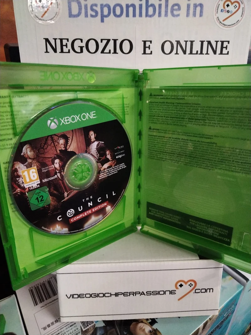 The council complete edition XBOX ONE (usato garantito)(versione ita. ing.)