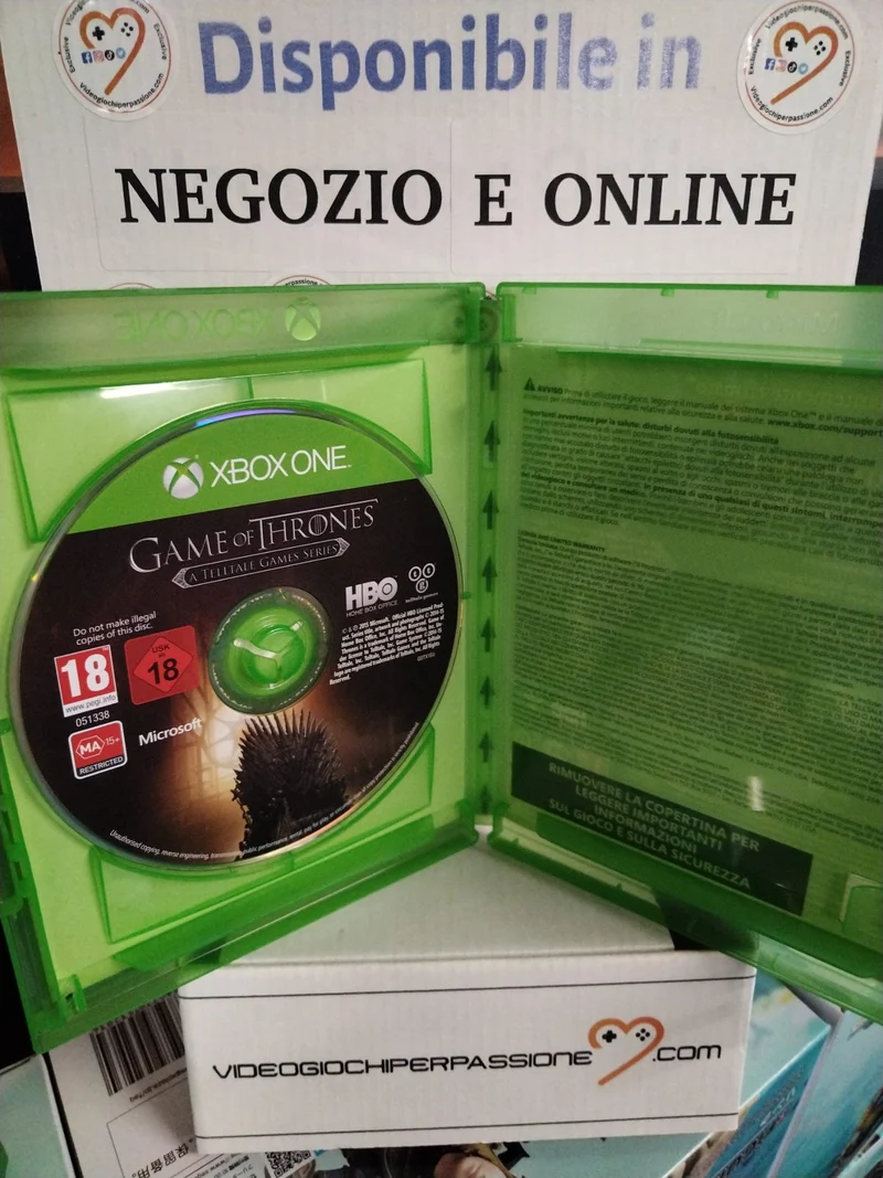 Game Of Thrones A Telltale Games Series XBOX ONE (usato garantito)(versione italiana)