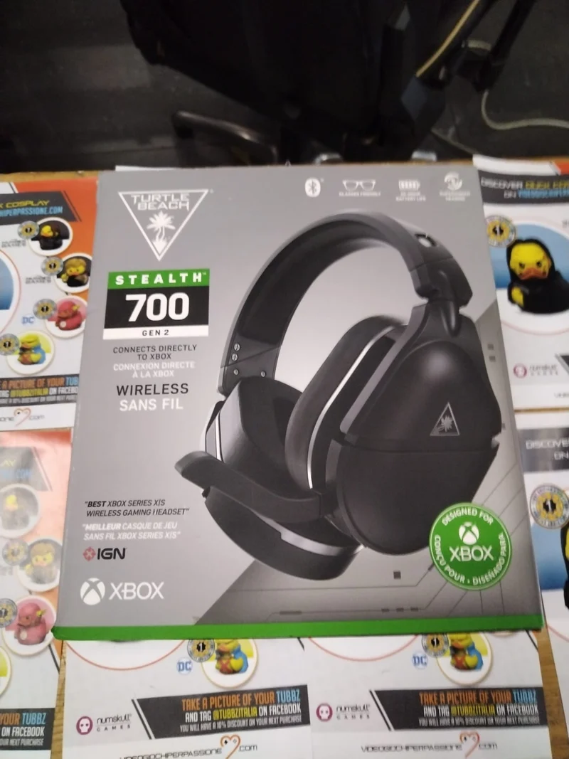 Turtle Beach Stealth 700 2a generazione Xbox One X|S Cuffie da gioco wireless - Nero (usato garantito)