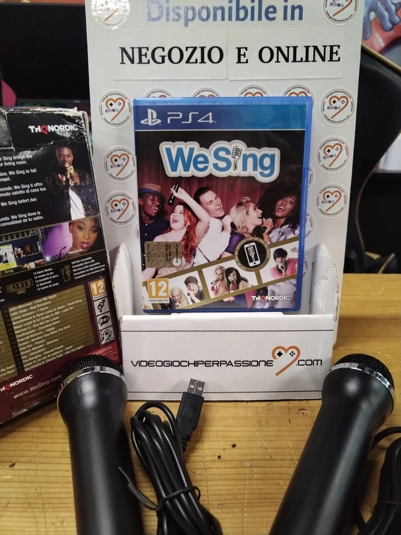 We Sing ps4 (usato garantito)(versione con italiano)