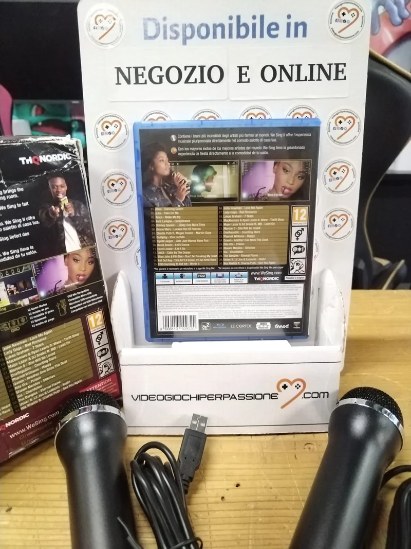 We Sing ps4 (usato garantito)(versione con italiano)