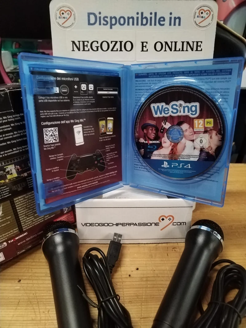 We Sing ps4 (usato garantito)(versione con italiano)