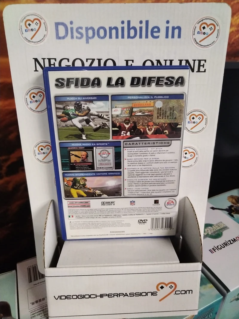Madden Nfl 2005 PS2 (usato garantito)(versione italiana)