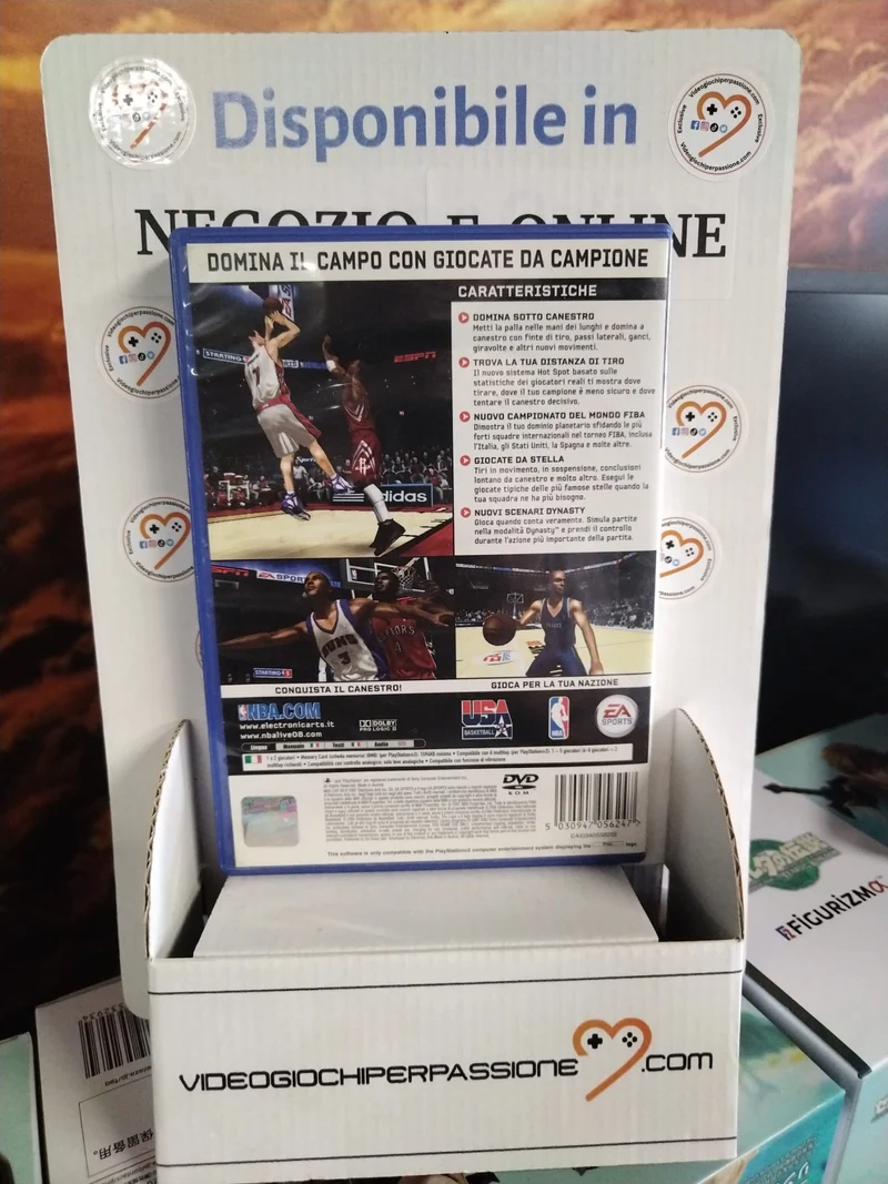 Nba Live 08 PS2 (usato garantito)(versione italiana)