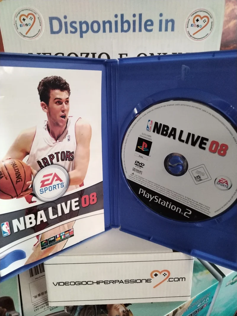 Nba Live 08 PS2 (usato garantito)(versione italiana)