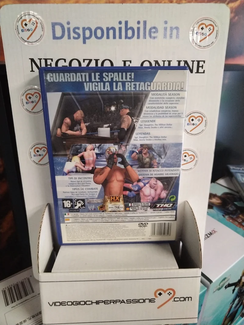 WWE Smack Down Here Comes The Pain PS2 (versione italiana)(usato garantito)