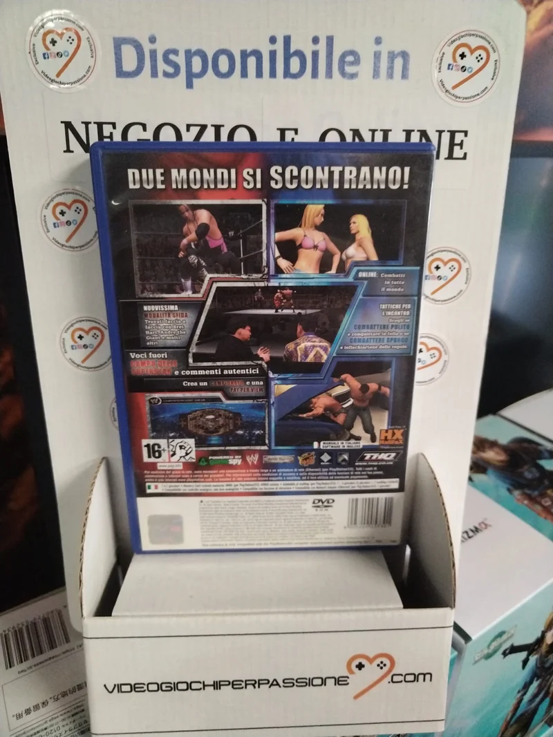 WWE Smackdown VS Raw PS2 (versione italiana)(usato garantito)