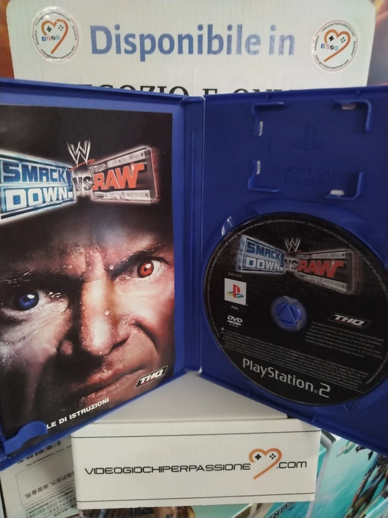WWE Smackdown VS Raw PS2 (versione italiana)(usato garantito)