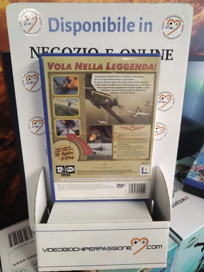 Secret Weapons Over Normandy PS2 (usato garantito)(versione italiana)(manca il manuale)