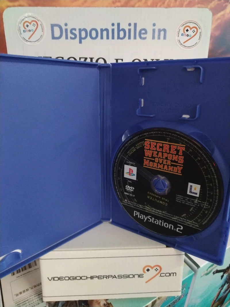Secret Weapons Over Normandy PS2 (usato garantito)(versione italiana)(manca il manuale)
