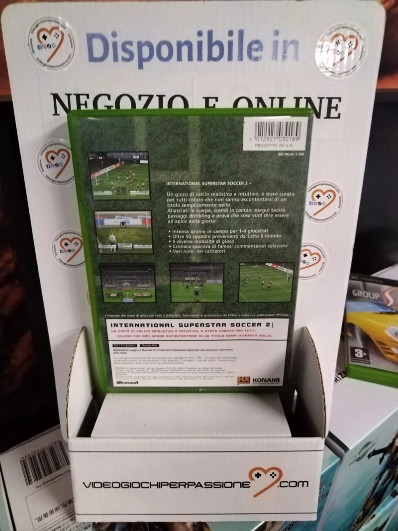 ISS2-International Superstar Soccer 2 XBOX (usato garantito)(versione italiana)