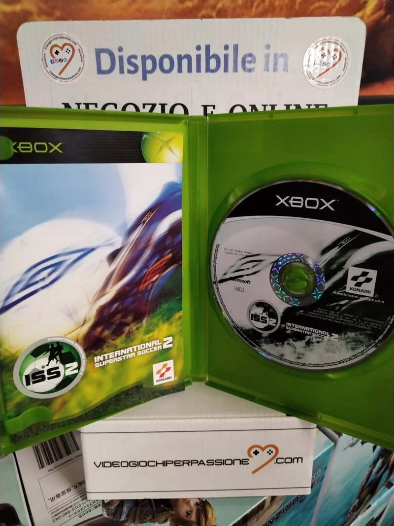 ISS2-International Superstar Soccer 2 XBOX (usato garantito)(versione italiana)
