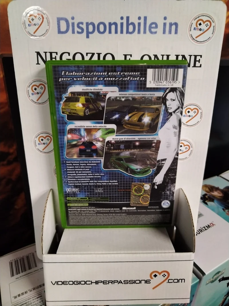 Need For Speed Underground XBOX (usato garantito)(versione italiana)