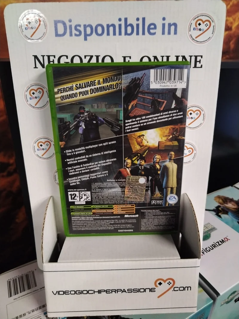 Goldeneye al servizio del male XBOX (usato garantito)(versione italiana)