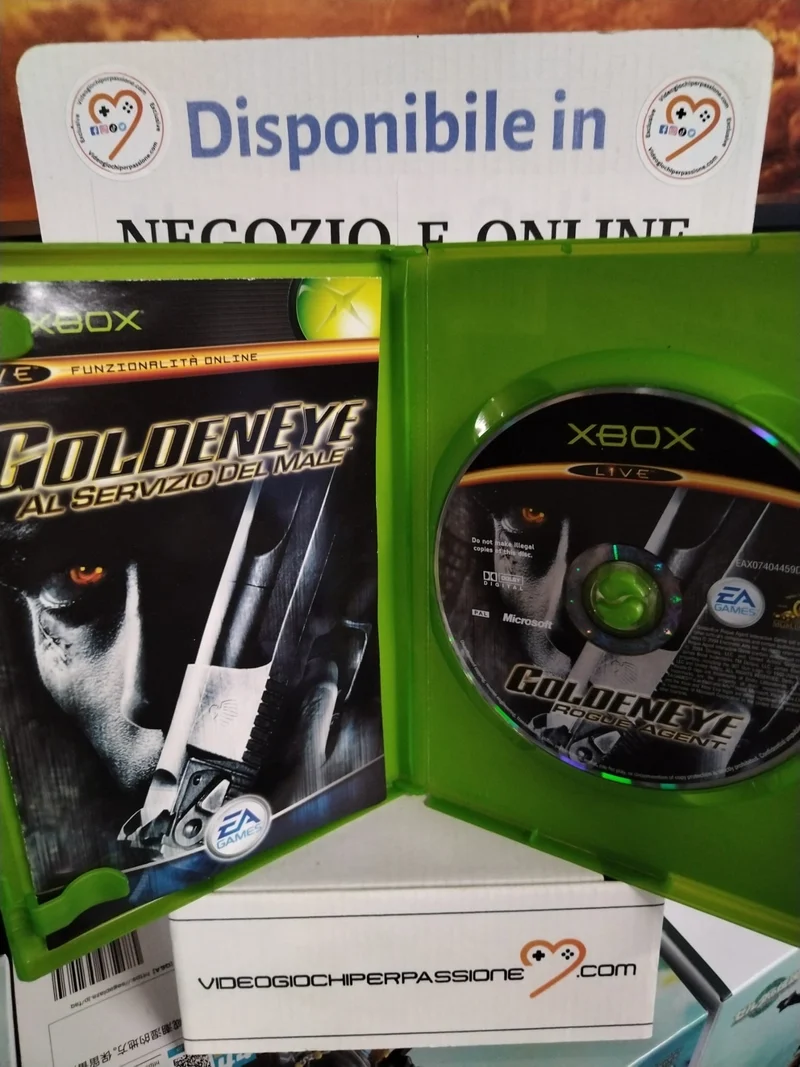 Goldeneye al servizio del male XBOX (usato garantito)(versione italiana)
