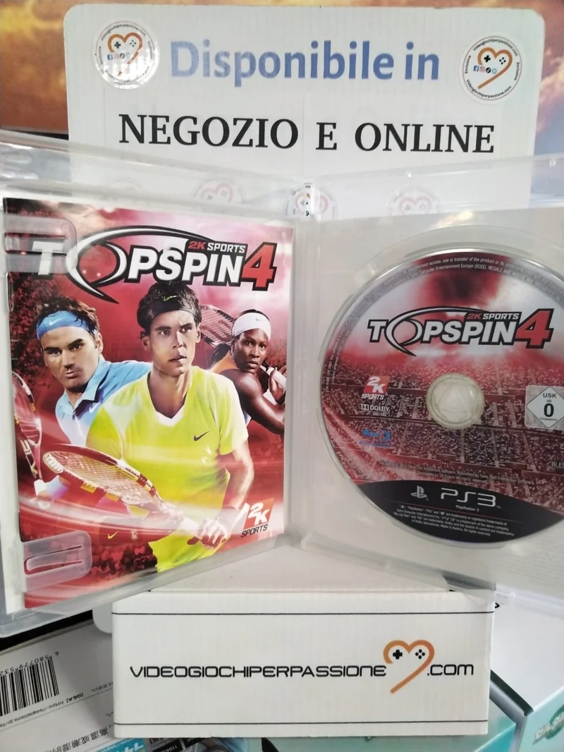 Top Spin 4 PS3 (usato garantito)(versione italiana)