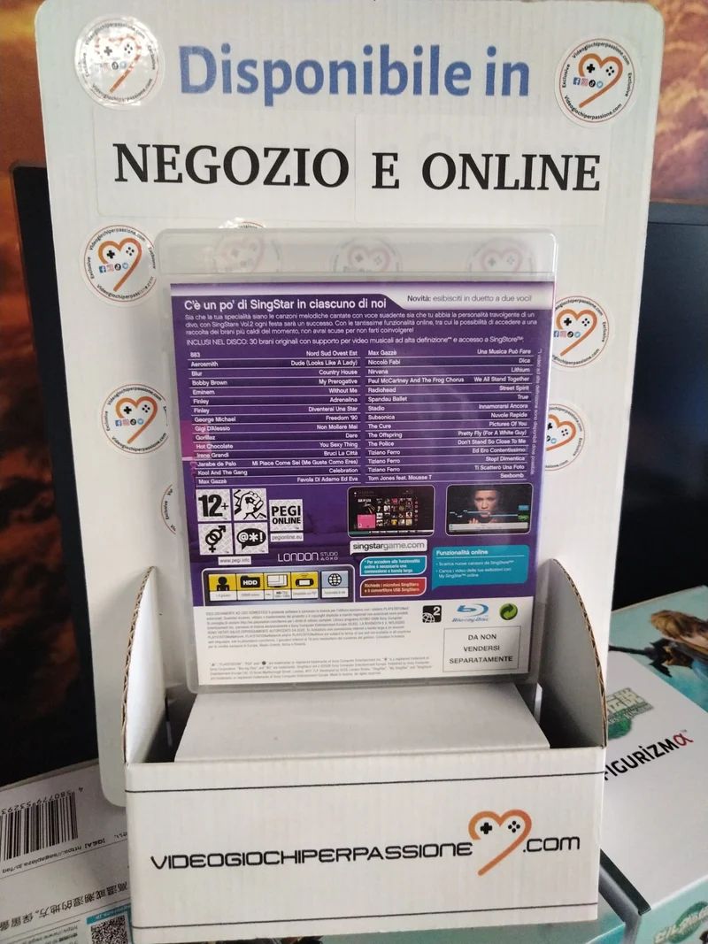 SingStar Vol. 2 PS3 (usato garantito)(versione italiana)