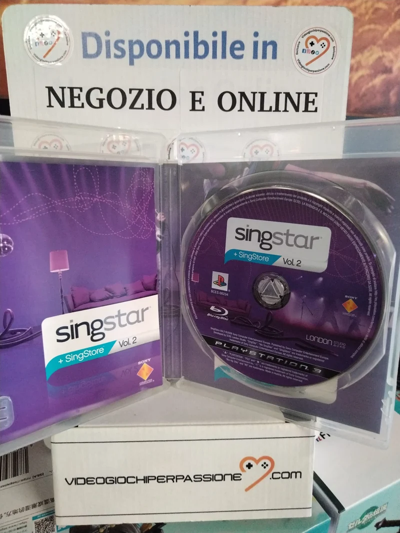 SingStar Vol. 2 PS3 (usato garantito)(versione italiana)