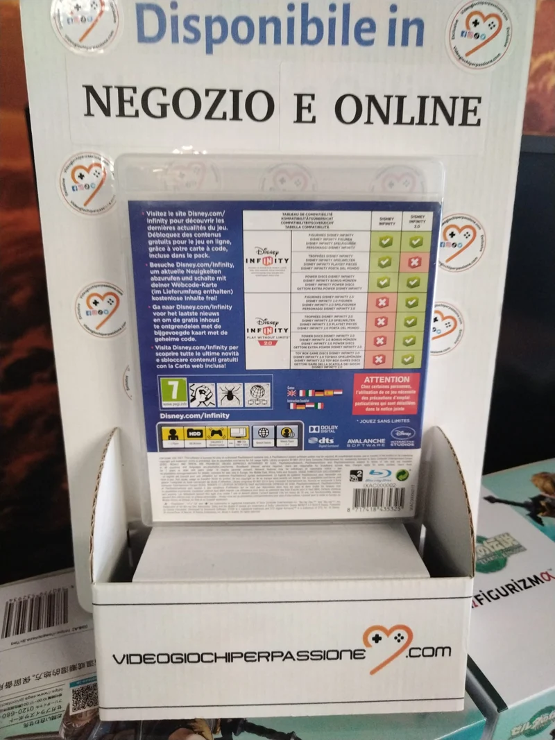 Disney Infinity 2.0 PS3 (usato garantito)(versione europea)