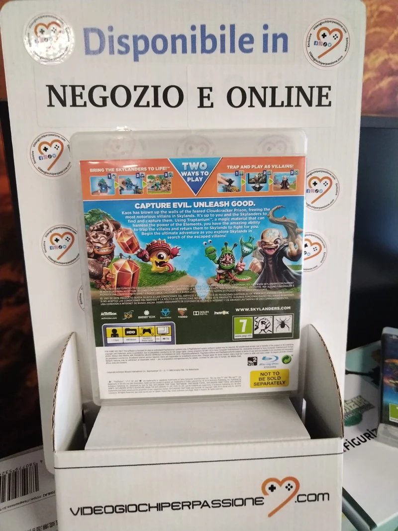 Skylanders Trap Team PS3 (usato garantito)(versione ita. spa.)