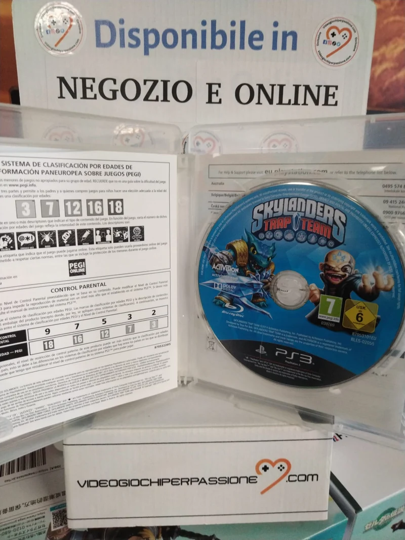 Skylanders Trap Team PS3 (usato garantito)(versione ita. spa.)