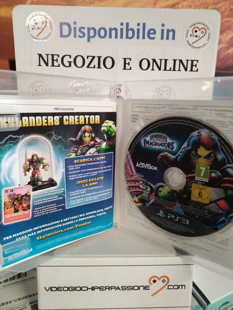 Skylanders Imaginators PS3 (usato garantito)(versione ita. spa.)