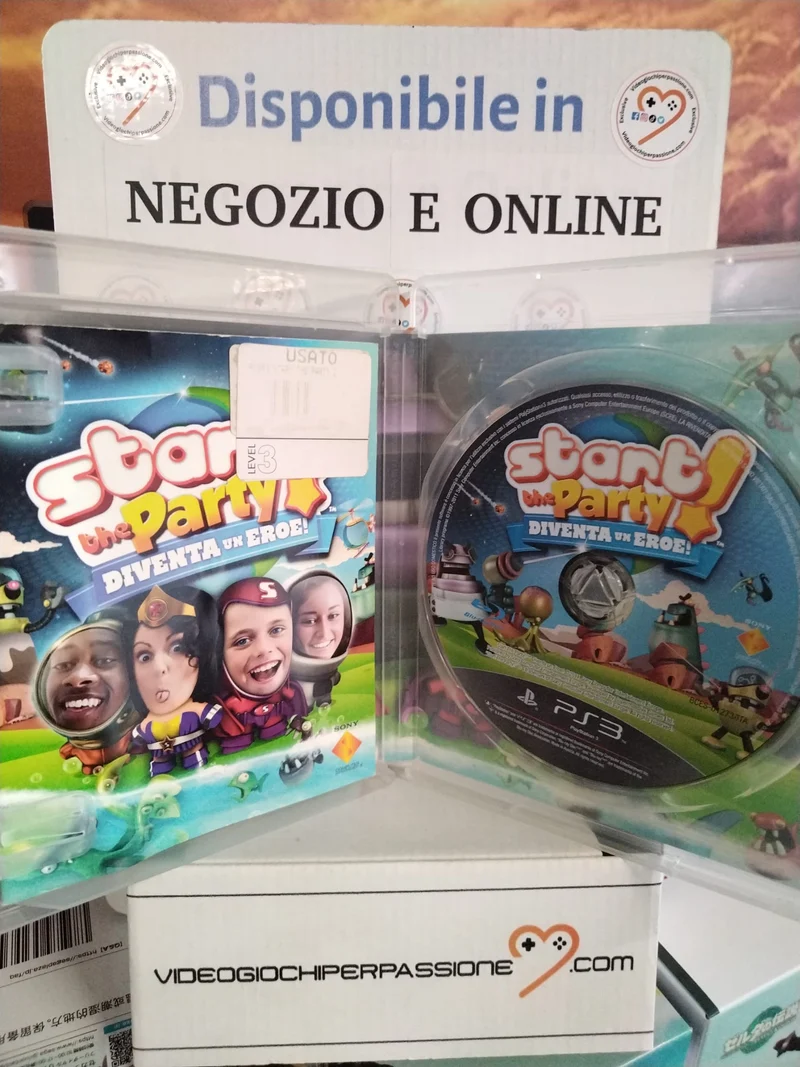 Start The Party 2 Diventa un Eroe PS3 (usato garantito)(versione italiana)